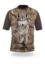 HILLMAN Wolf Runs 3D T-Shirt 3DX - triko