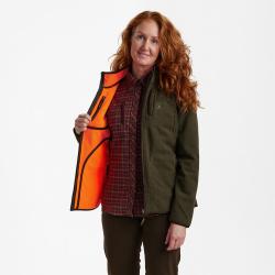 DEERHUNTER Lady Pam Reversible Fleece Jacket - obojstrann bunda