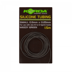 KORDA Silicone Tube 0,5mm Green - siliknov hadika