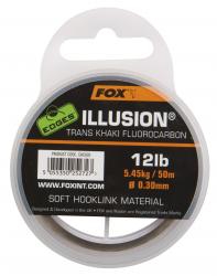 FOX EDGES Illusion Soft  Hooklink 12lb - fluorokarbn