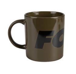 FOX Green/Black Logo Ceramic Mug - hrnek