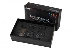FOX Mini Micron X 2 Rod Camo Set - sada siznaliztorov