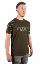FOX Raglan T-Shirt Khaki/Camo - triko