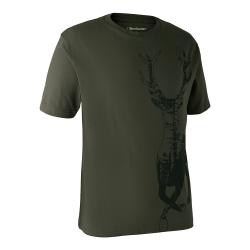DEERHUNTER T-shirt with Deer - poovncke triko