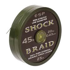 ESP Shock Braid 45lb - okov nra